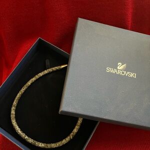 Swarovski Sparkling Gold Necklace